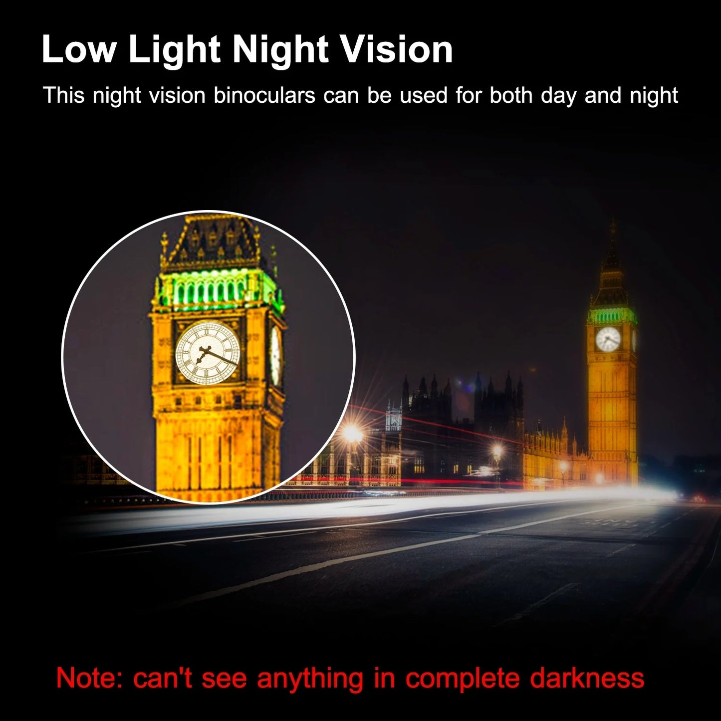 Product Title: Compact Binoculars with FMC Lens - Travel Hunting Gear High Power Zoom Binoculars - Night Vision Bird Watching Binocular